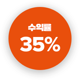 수익률 35%